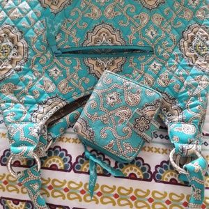 Vera Bradley  purse and wallet set